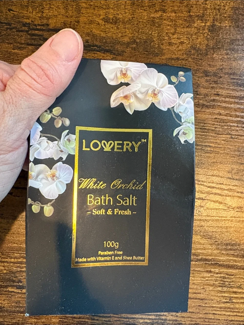 Lovery White Orchid Bath & Body Set - Foot & Hand Mask, Lotion, Butter, Salt